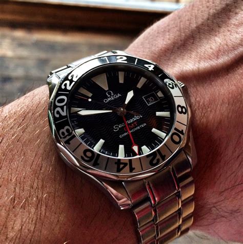 omega seamaster gmt 50th anniversary review|watch omega automatic 50 year.